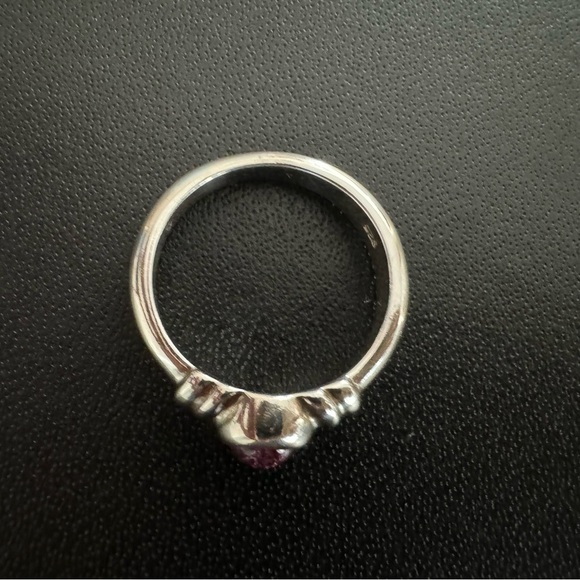 Sterling Silver Pink Tourmaline Ring - Picture 3 of 9